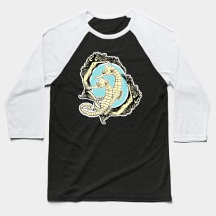 Seahorse under the sea Baseball T-Shirt